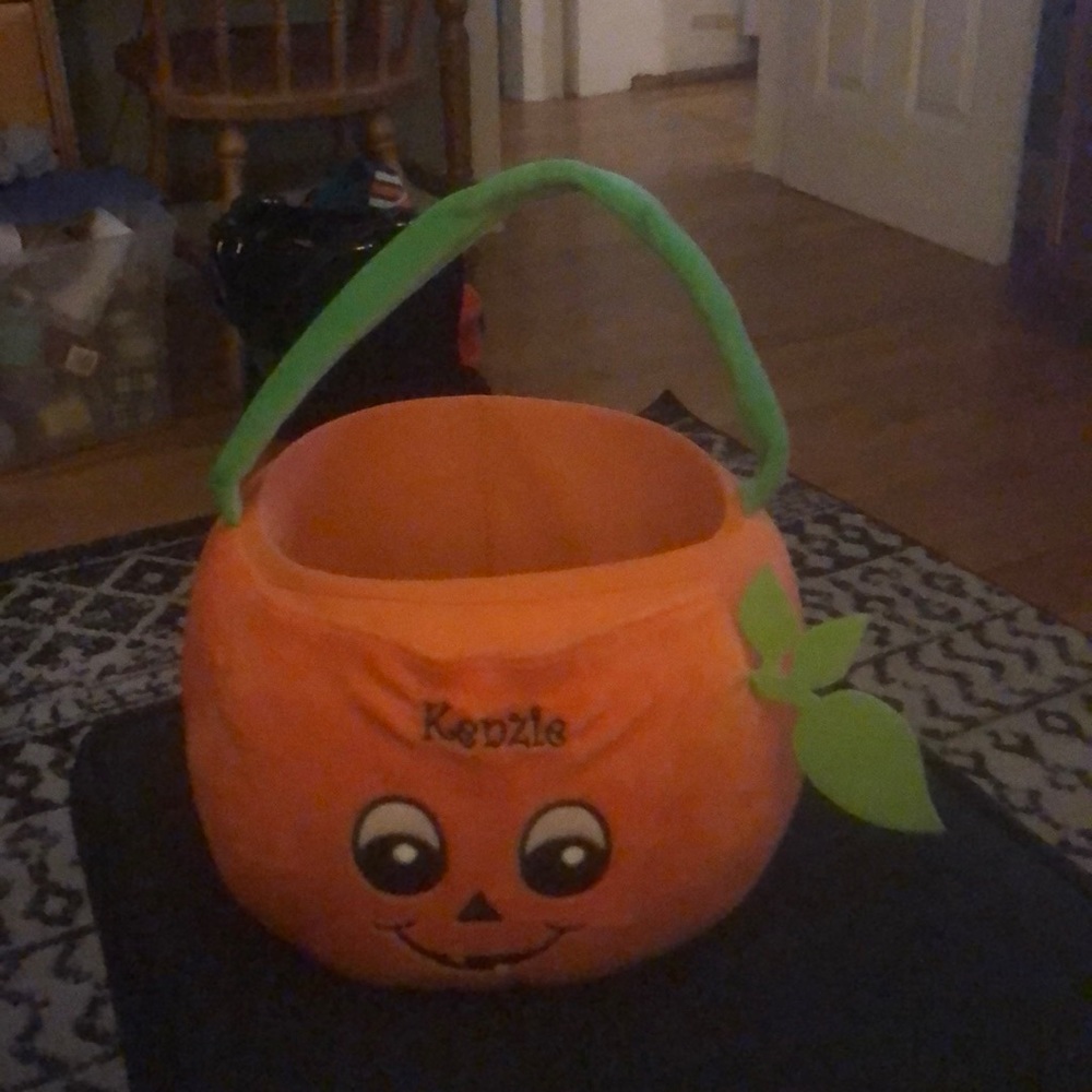 Pumpkin basket. Brand new.